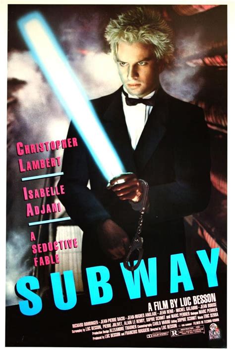 Subway de luc besson avec christophe lambert, isabelle adjani, richard bohringer. Luc Besson - "Subway" | Mon cinéma | Pinterest