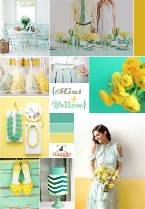 Seafoam and coral weddings are classic. 17 Best images about Mint & Yellow Wedding on Pinterest ...