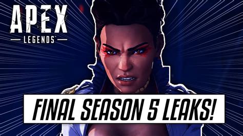 Party crasher and phase runner. All FINAL Leaks & Clues For Apex Legends SEASON 5....(Apex ...