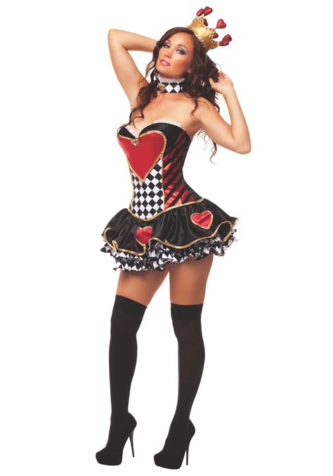 Queen is freddie mercury, brian may, roger taylor and john deacon & they play rock n' roll. Queen of Hearts Costume - Halloween Costume Ideas 2019