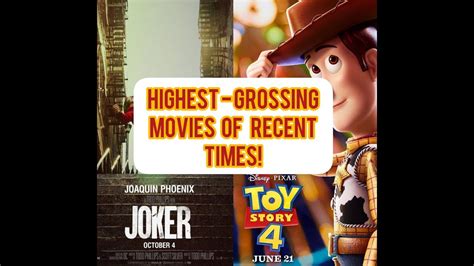 For example, the 2017 box office year started on january 2, 2017 so the 2016 box office year ended on sunday, january 1, 2017. 10 Highest-grossing movies of recent times! - YouTube