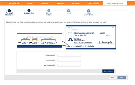 Micr encoding has lots of valuable information including the cheque number, your branch's transit number, the institution code and your personal account number. Step-by-step: How to switch to Tangerine (Part 1) | Let's Talk About Money