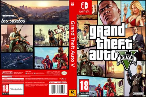 The hit game which sees players become los santos' new criminal underworld king is staying where it is. Grand Theft auto V - Switch game case - Fan Made by ...