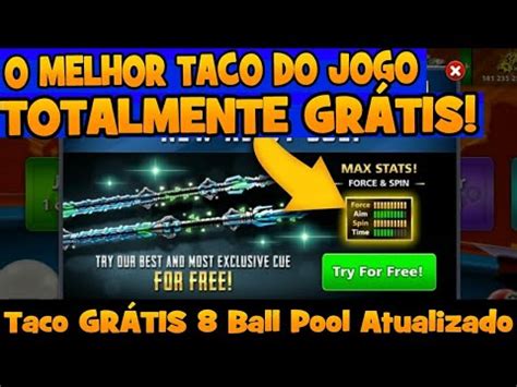 Cómo jugar a 8 ball pool. CORRA! MELHOR TACO DO JOGO TOTALMENTE GRÁTIS (TEMPO ...