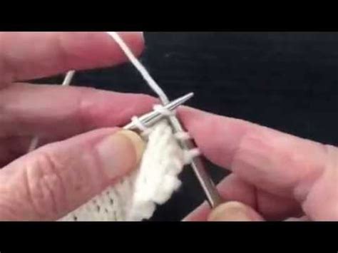 There you have it, three new videos from knitoasis hq, where the filming location might have been chosen in part to include my pretty new. How to Knit - K1tbl and P1tbl - YouTube