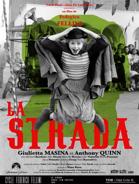 It is based on the 1954 film of the same name by federico fellini. La Strada 1954 Federico Fellini Giulietta Masina Anthony ...