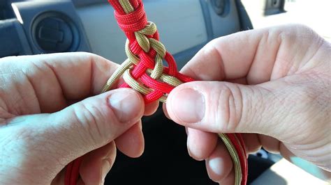 Paracord is a versatile tool, so you'll love trying out these paracord knots and ideas. 8 Strand gaucho braid tips by DMan | Paracord braids, Paracord diy, Paracord knots