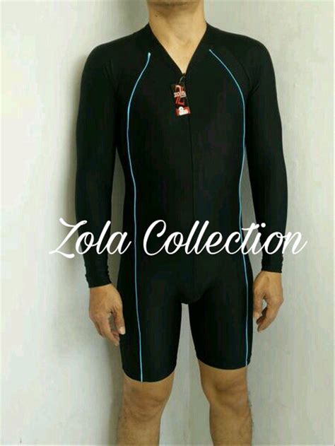 Celana dalam olahraga pria pun ada. Jual Baju renang diving terusan tangan panjang celana ...