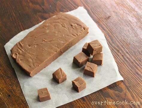 Maybe you would like to learn more about one of these? Homemade Milk Chocolate Fudge - Overtime Cook