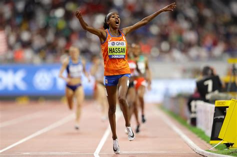 Jun 06, 2021 · sifan hassan of the netherlands reacts after winning the women's 10,000m in a new world record time of 29:06.82 min during the fbk games in hengelo, netherlands. Kosgei among finalists for Female World Athlete of the ...