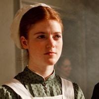 Rose leslie sure knows how to pick her workplaces. Rose Leslie in Costume for Downton Abbey | Rose leslie, It ...