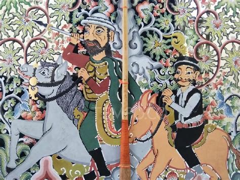 Bir wayang performans olarak, gunungan ekranda görünmesini birinci ve sonundan önce görünmesini. Teater Wayang Golek Den Kisot Siap Keliling Kota - Seleb ...