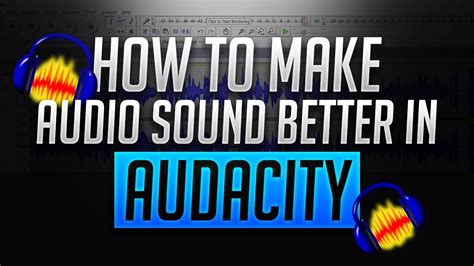 In this video we talk about the blue yeti mic and how to sound better on both your computer, and your camera! How to Make your Audio Sound Better Using Audacity (Blue ...