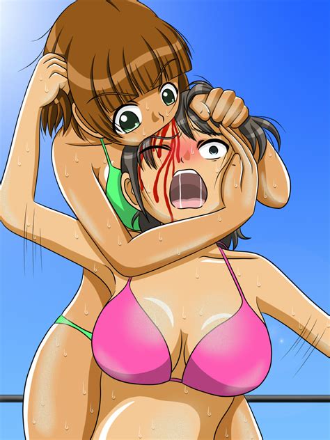 For example, other people can always see if you have a booger in your nose! Anime Feet: Wrestling: Beach Fight: Aki vs Mao