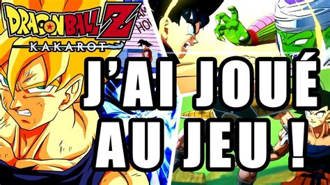 The series moves at a higher pace with a more violent approach. J'AI JOUÉ À DRAGON BALL Z KAKAROT !!! - YouTube