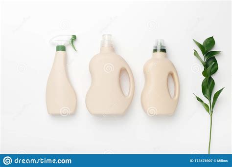 Download Set Of Bottles With Mockup Packaging, Cleaning Detergent ...