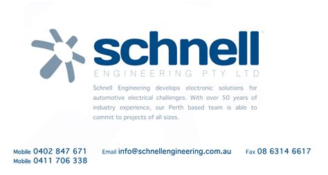 Schnell Engineering | Perth, Western Australia