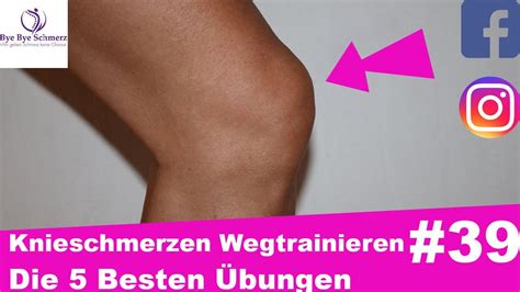 Das kniegelenk ist auf der gerissenen seite. Knieschmerzen wegtrainieren die 5 besten Übungen - YouTube