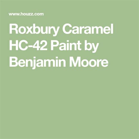 Benjamin moore 1 gallon can of high performance super spec paint blue | for use with kayak pools. Roxbury Caramel HC-42 Paint by Benjamin Moore | Benjamin ...