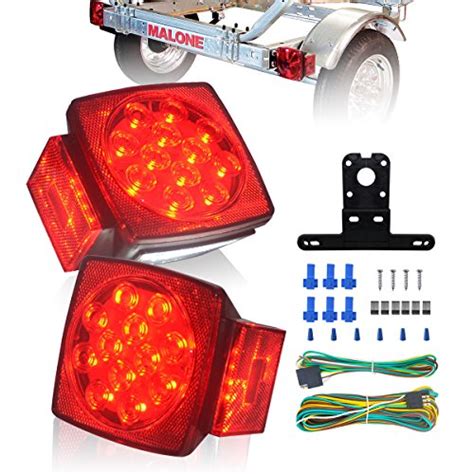 Tow car brakes & accessories. KASLIGHT IP68 12V Boat Trailer Light Kit Led Submersible Trailer Lights and Wiring, Utility ...