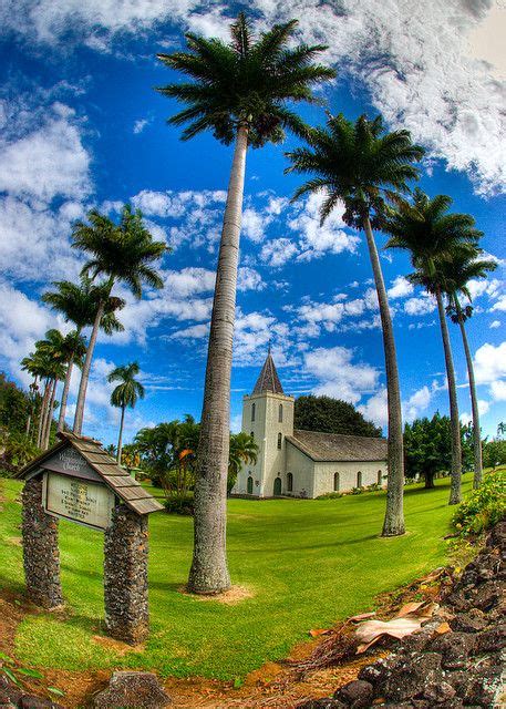 The town is pristine and austere. Wananalua Church - Hana, Hawaii | Hawaii vacation, Maui ...