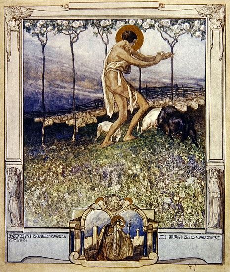 Appunto di italiano riguardante la parafrasi del canto venticinquesimo (canto xxv) del paradiso della divina commedia di dante alighieri. Illustration from Dante''s ''Divine Come - Franz von ...