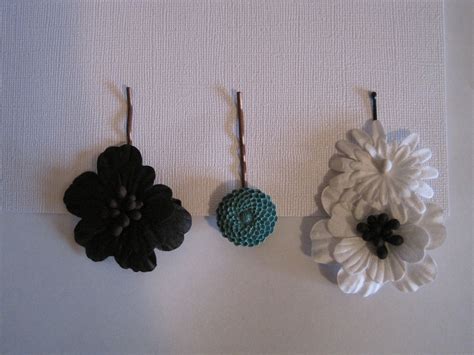 It's september and that means it's time to add another statement piece to your collection…. DIY bobby pins- hot glue flower embellishments to craft ...