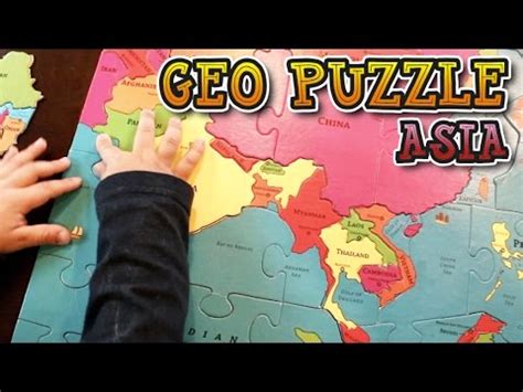 Use these geography worksheets with your child to travel without ever leaving your house. The Continent of Asia GeoPuzzle | Fun Geography Puzzle for ...