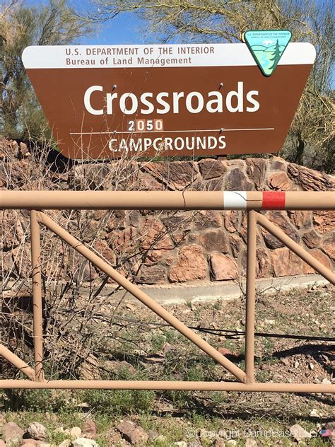 What is the abbreviation for bureau of land management? Crossroads Campground, Parker Strip, California | Parker ...