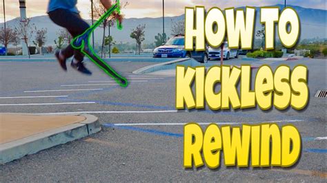 This time, instead of whipping the deck around with the front of your foot, you. How To Kickless Rewind On A Scooter SCOOTER TRICKS FOR ...