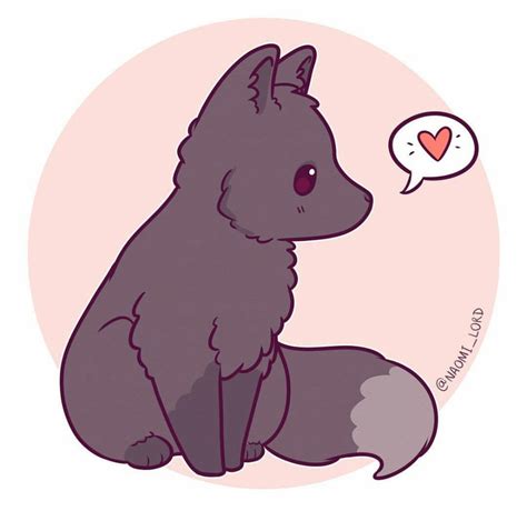 Choose from 40+ cartoon wolf graphic resources and download in the form of png, eps, ai or psd. cute cartoon wolf - Google Search | Cute wolf drawings, Cute kawaii drawings, Cute animal drawings