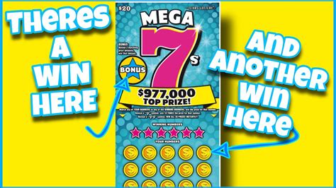 Lottery winners aren't the only ones who cash in 1 TICKET! GOTTA BE A WINNER RIGHT? 😎 MEGA 7's TEXAS ...