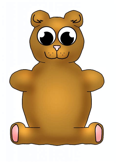 Step by step drawing tutorial on how to draw teddy bear for kids. Teddy Bear Cartoon Drawing | Free download on ClipArtMag