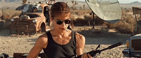 Dark fate, hamilton said that the pair's relationship. you're beautiful marty! : Linda Hamilton as Sarah Connor ...