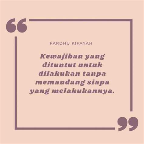 Sederhananya, fardhu ain wajib dilakukan oleh setiap muslim, sedangkan fardhu kifayah cukup satu atau beberapa orang yang melakukan. Pengertian Fardhu Kifayah dan Fardhu Ain