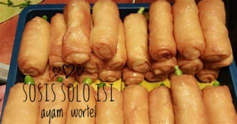 Tahu egg roll homemade siap siap jadi rebutan. Resep Sosis solo isi ayam wortel oleh Fitriyani Purple | Resep | Resep sosis, Resep, Sosis