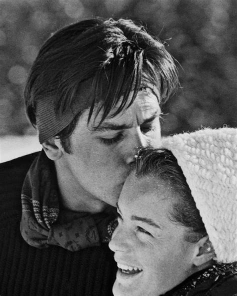 Alain fabien maurice marcel delon (инф.); Romy Schneider with Alain Delon | Romy schneider, Alain delon, Romy