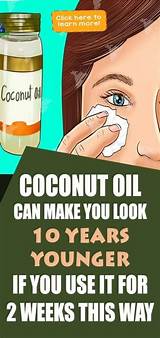 It can also be used on dry hair or after styling if the hair feels rough. Coconut Oil Can Make You Look 10 Years Younger If You Use ...