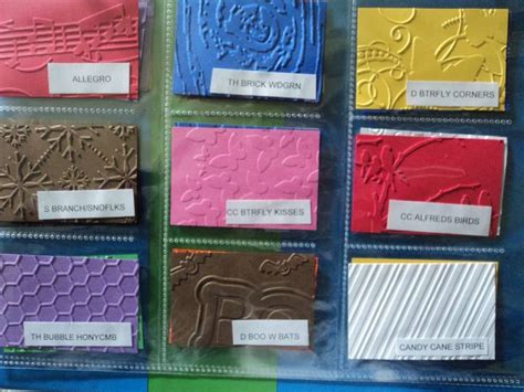 Could you try this again to be sure? Embossing Folder Binder by candee porter - at ...