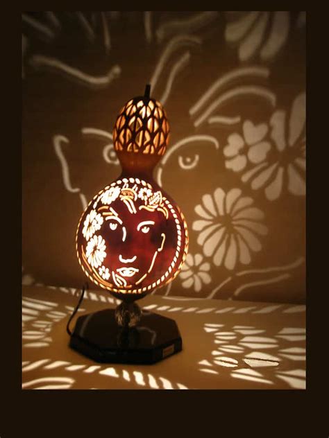 Handmade turkish gourd lamps, unusual gift. Gourd Lamps| Top 10 Unique Gourd Lamps | Gourd Art ...