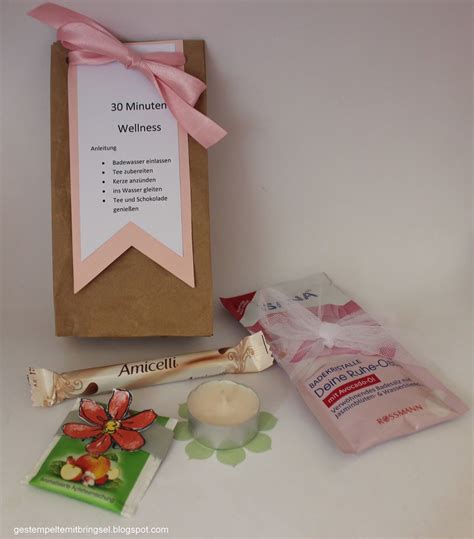 Search the internet and find more information about health. 30 Minuten Wellness in der Tüte | Kleine geschenke diy ...