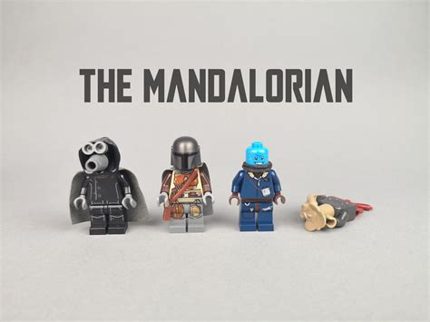 Made with real lego(r) pieces . Chapter 1: The Mandalorian | Mando, Mythrol, Garindan ...