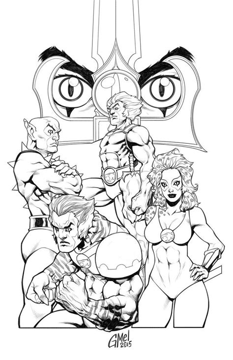 You can use our amazing online tool to color and edit the following thundercats coloring pages. Thundercats pencils by GlebTheZombie | Marvel coloring ...