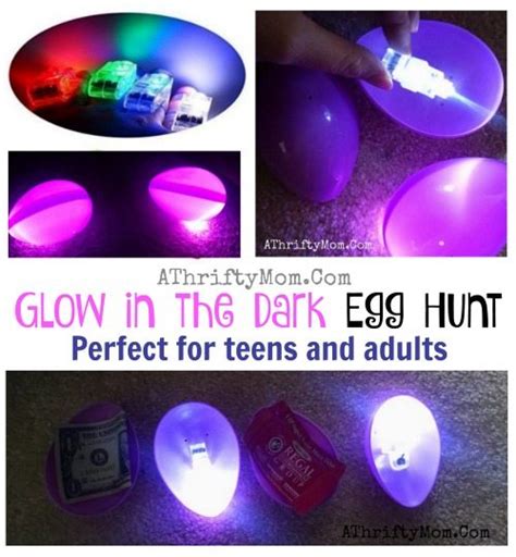 Candy filled easter eggs and easter treat ideas for kids. Family Reunion Ideas ~ Glow In The Dark Egg Hunt - A ...