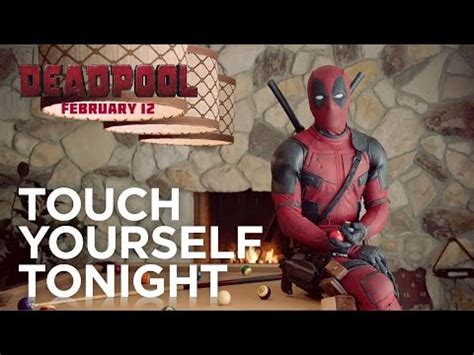 Other times, you can't wait to hop into bed (or the shower).with yourself. Deadpool visar hur man undersöker testiklar. Se till så ...