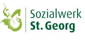 Logo the st george hospital and community health service logo includes the words: Pflege Sozialwerk St. Georg: Sozialwerk St. Georg