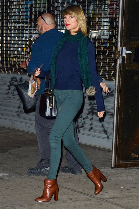 Taylor swift's infamous squad has been through a lot over the years. Taylor Swift in Green Tight Jeans -13 | GotCeleb