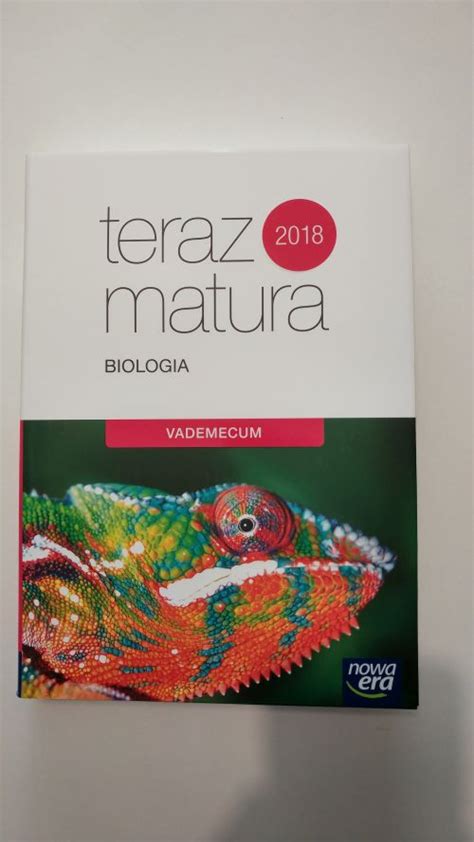 Nowe wydanie vademecum z biologii opracowane zgodnie z wymogami cke dla matury od 2015 roku to przede wszystkim: teraz matura 2018 biologia Vademecum.nowa era ...