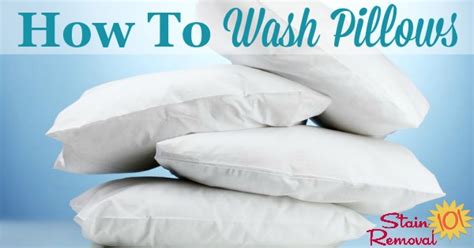 Why do we need to wash body pillow? How To Wash Pillows & Dry Them So They're Not Lumpy