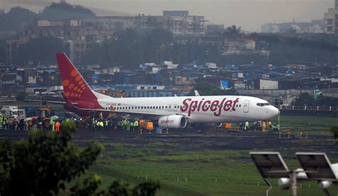 Export to excel export to pdf. SpiceJet flight skids at Surat airport runway, all ...